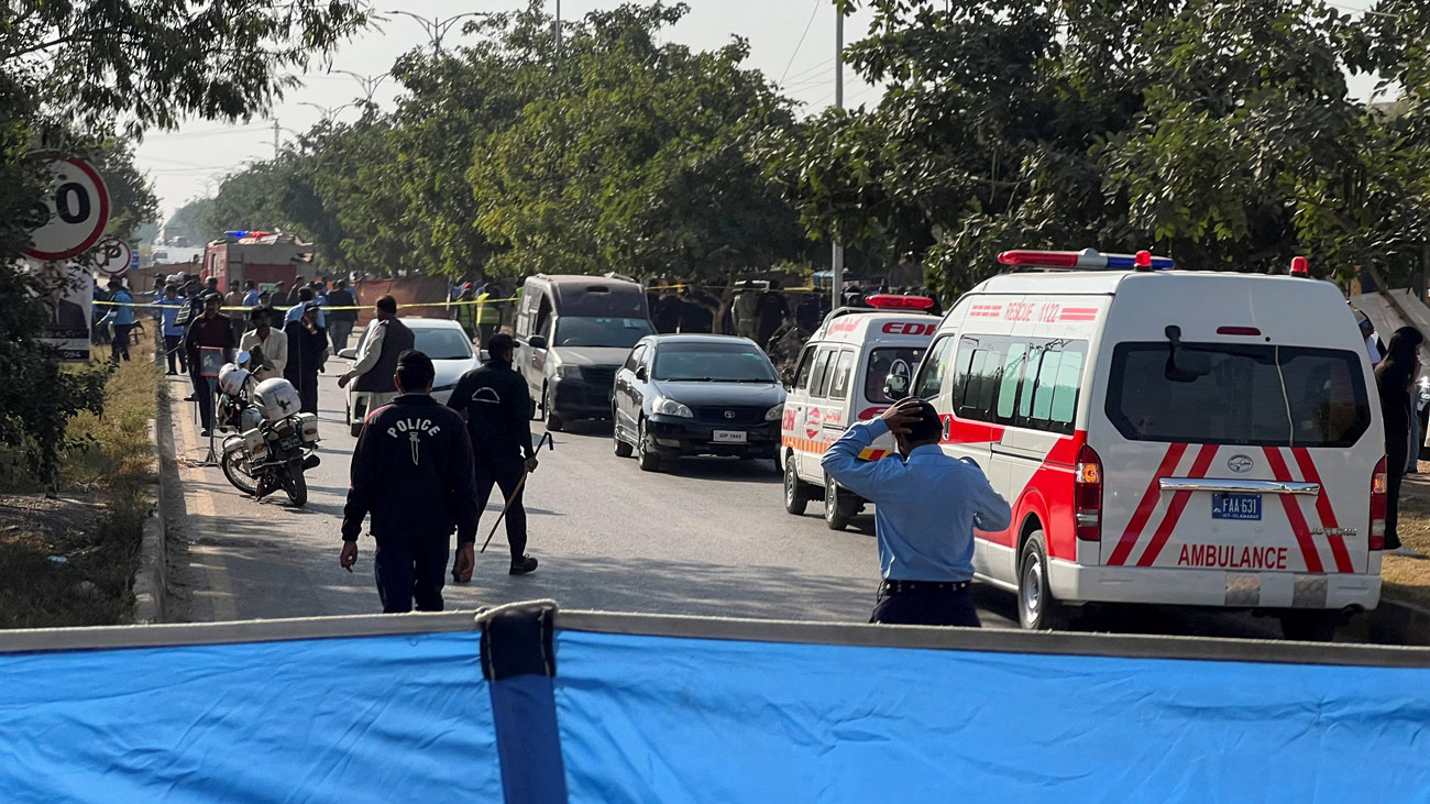 اسلام آباد جی الیون کچہری کے باہر خودکش دھماکے میں 5 افراد شہید اور 14 سے زائد زخمی ہوگئے