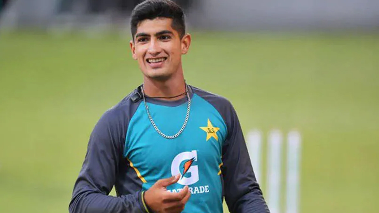 قومی فاسٹ باؤلر نسیم شاہ