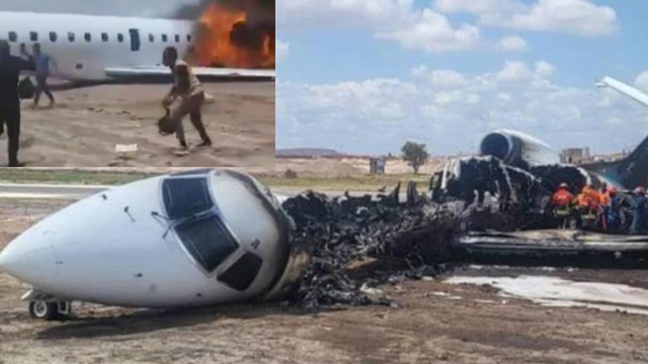 افریقی ملک کانگو میں وزیرِ معدنیات اور اعلیٰ سرکاری حکام کو لے کر جانے والا چارٹرڈ طیارے کو حادثہ پیش آگیا۔