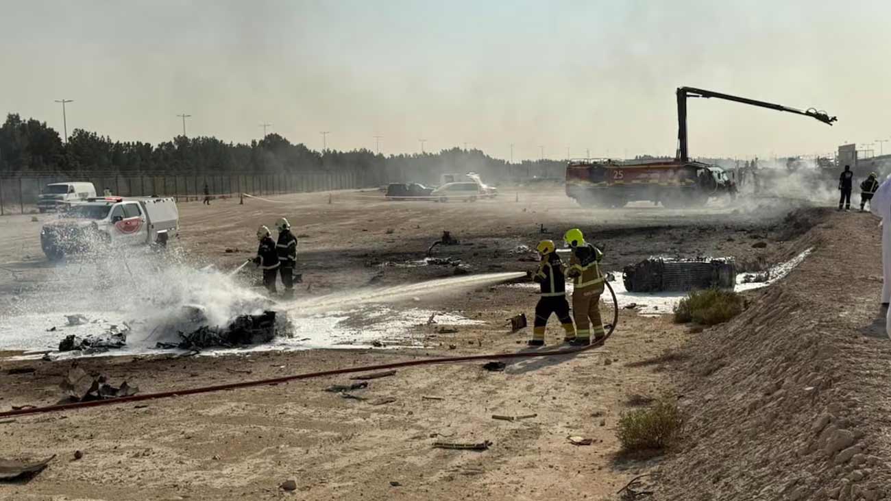 بھارتی فضائیہ کے دبئی میں تباہ ہونے والے طیارے سے متعلق ابتدائی رپورٹ سامنے آگئی۔