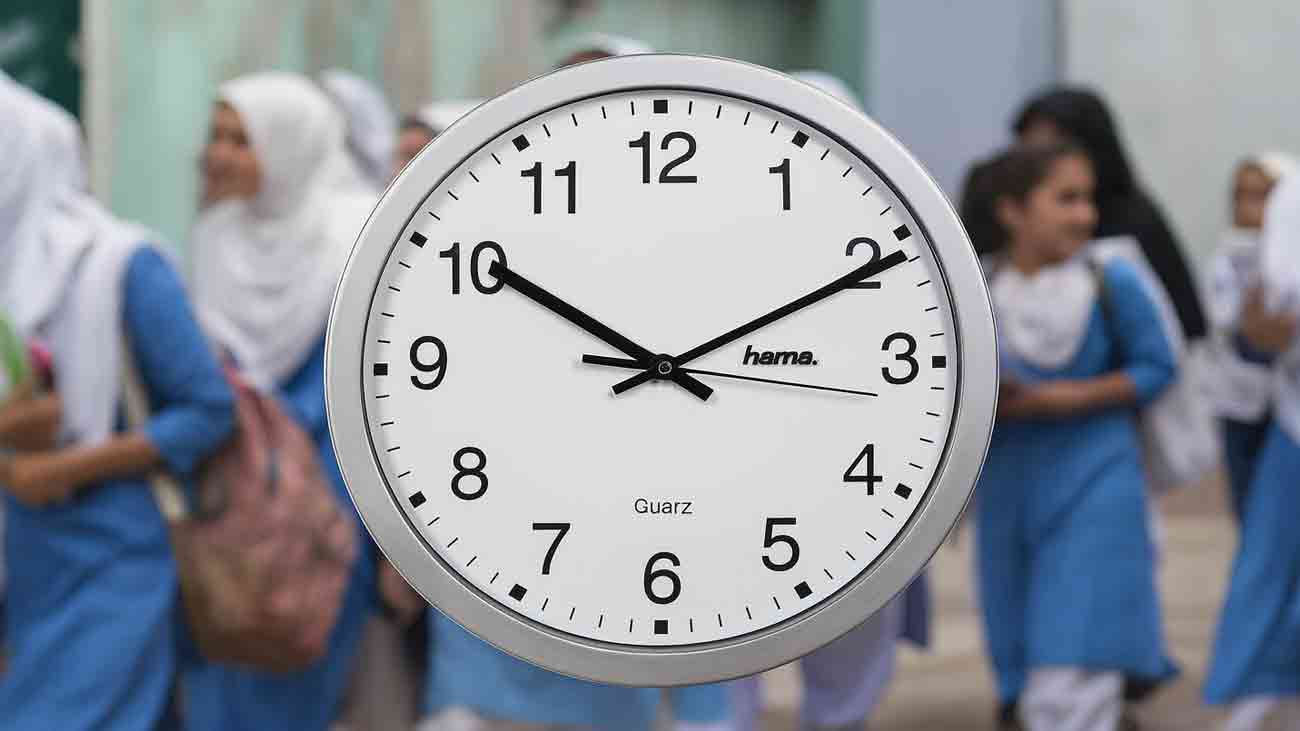 fog-related school timings