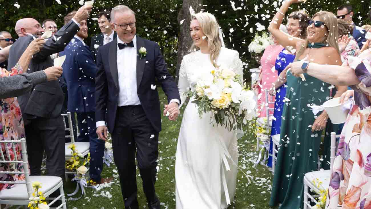 Australian Prime Minister wedding