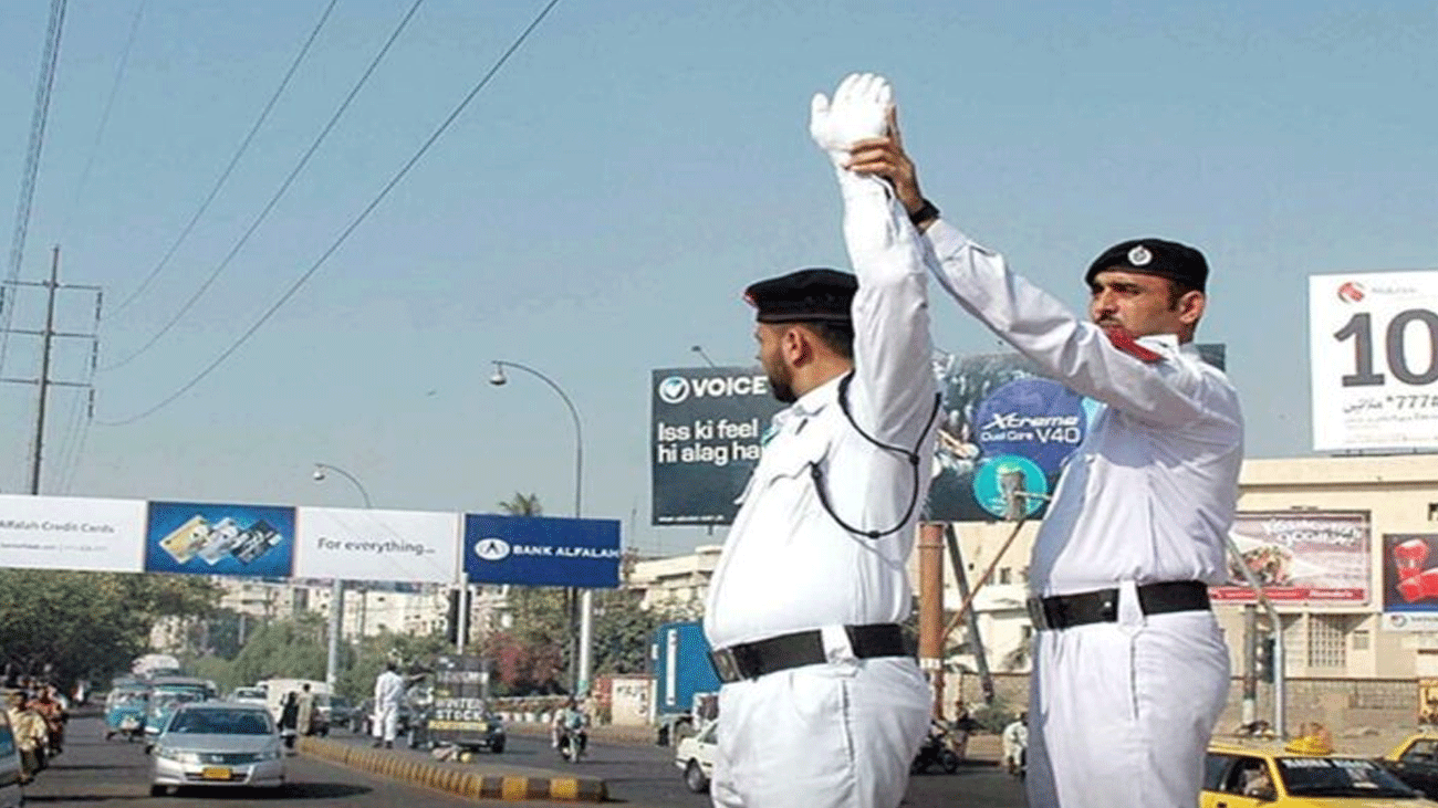 Sindh traffic fines