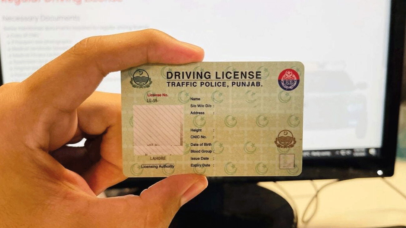 Punjab driving license