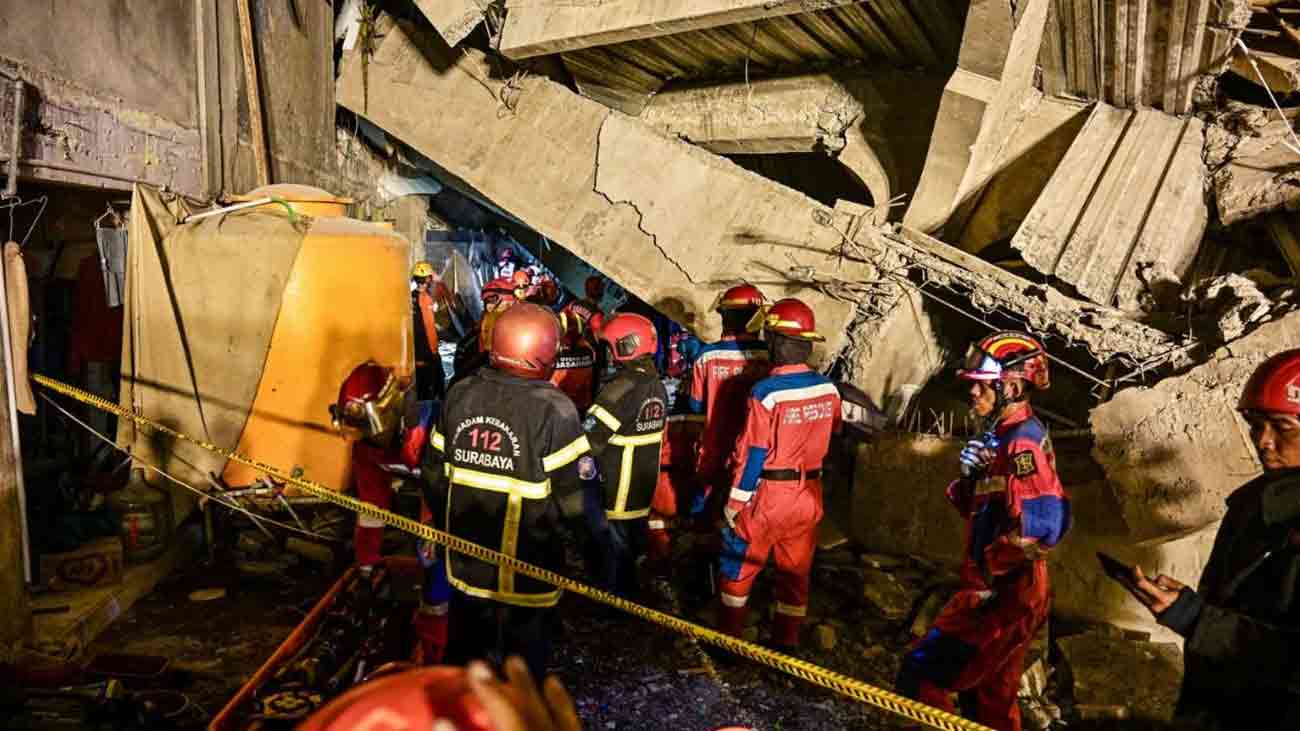 Indonesia school collapse