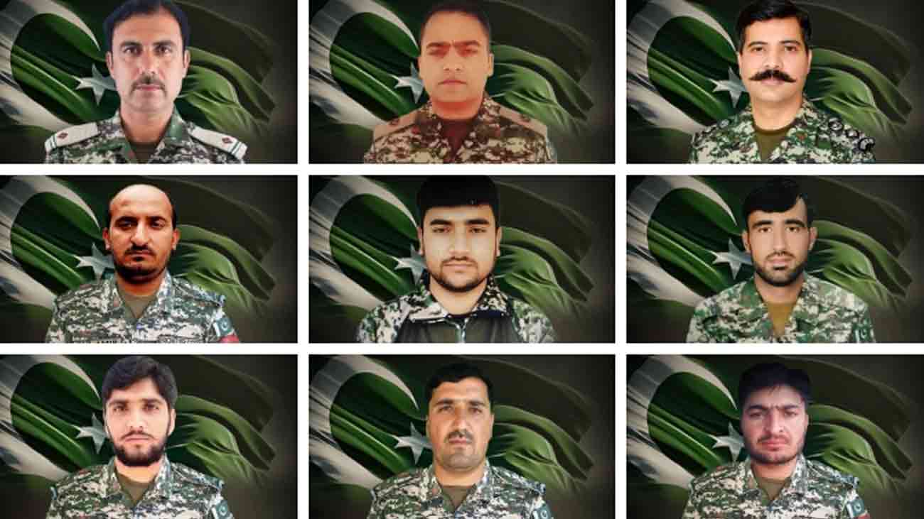 سکیورٹی فورسز کی جانب سے اورکزئی میں انٹیلی جنس بیسڈ آپریشن میں 19 خوارج ہلاک جبکہ مقابلے میں لیفٹیننٹ کرنل سمیت 11 جوان شہید ہو گئے