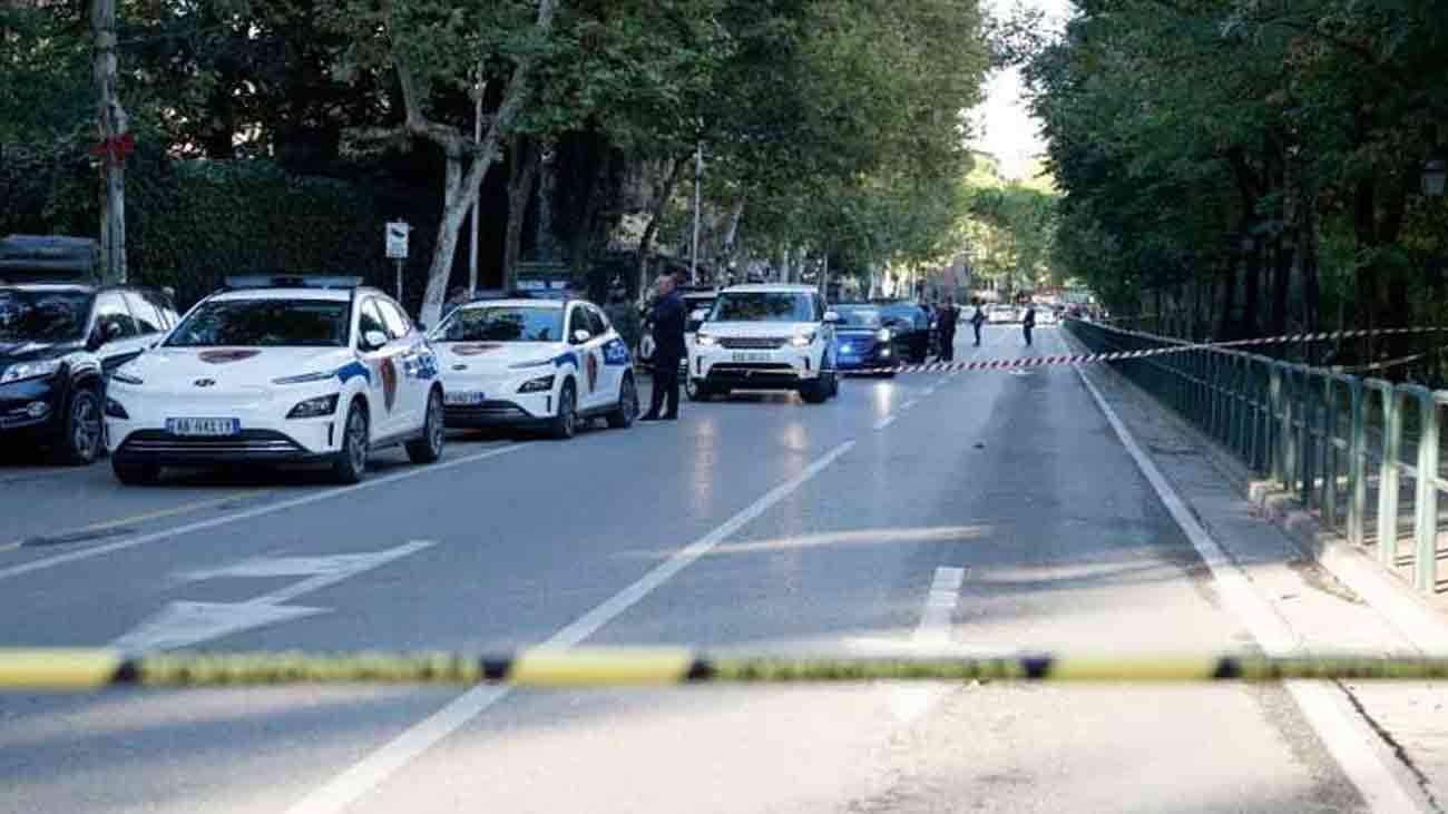 Albania court shooting