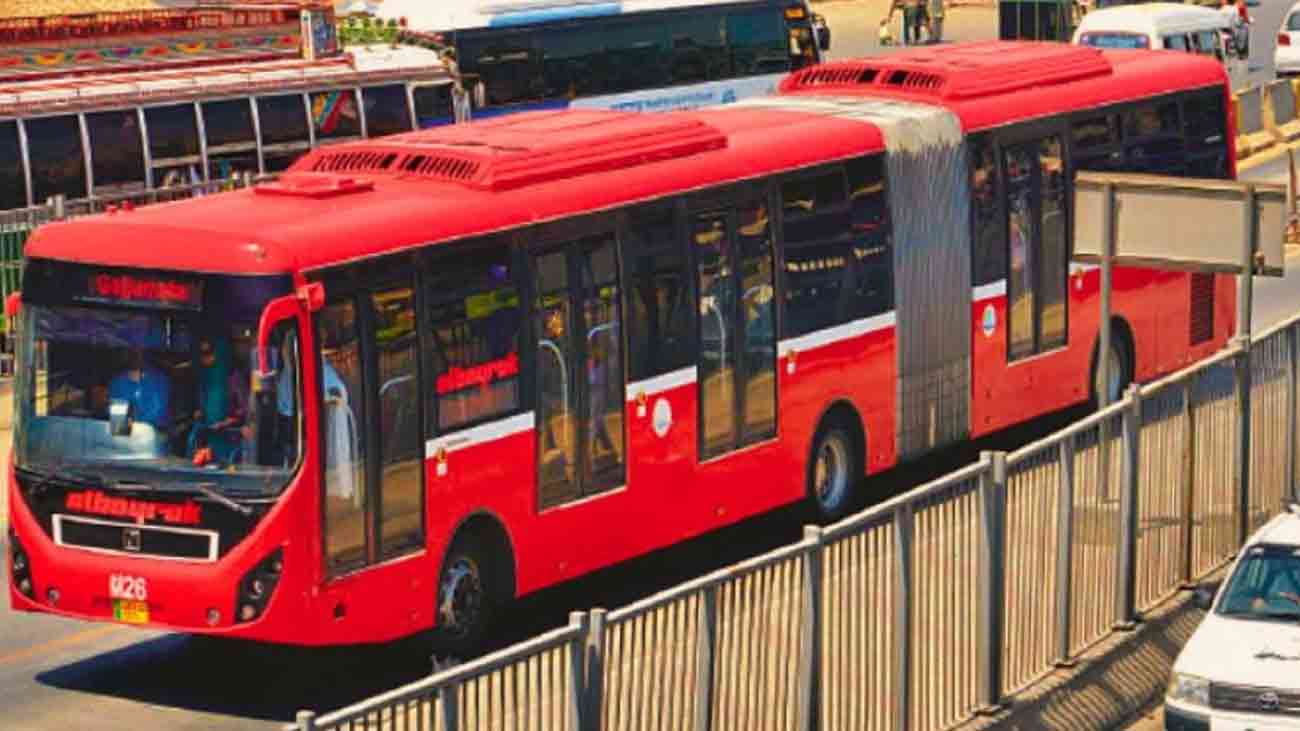 لاہور میں میٹرو بس سروس بھی بند Lahore metro bus closed