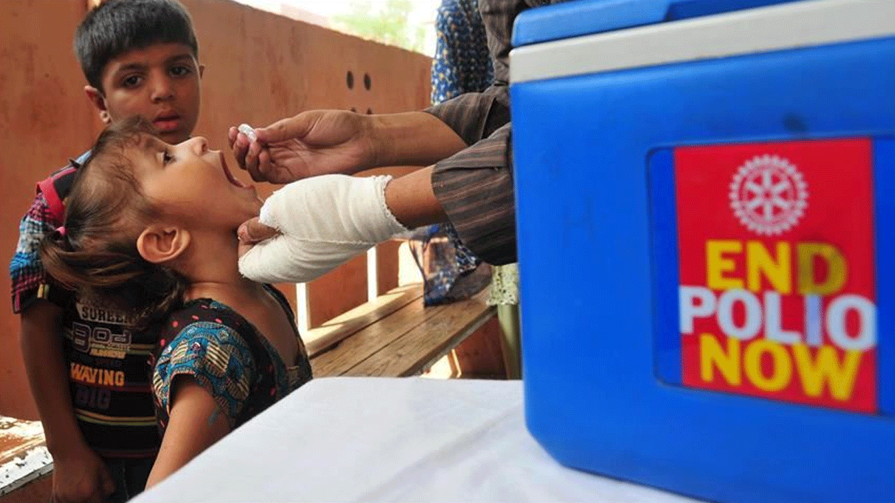 Polio vaccination campaign