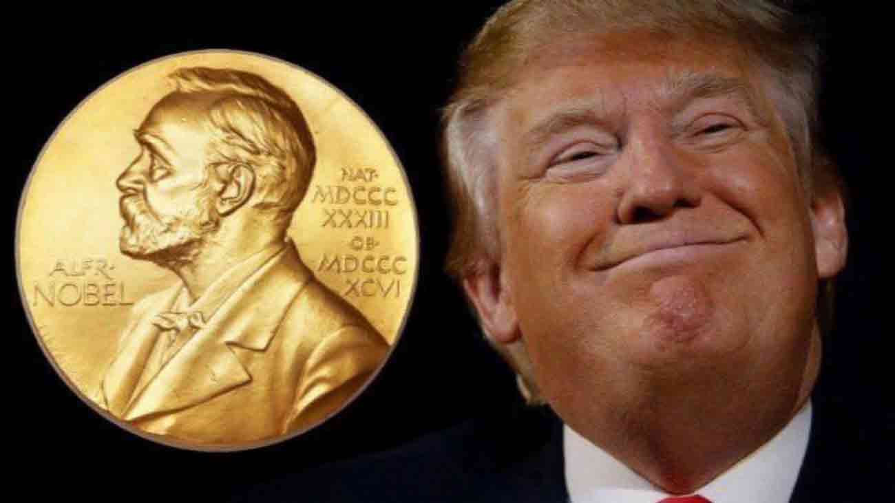 امن کے نوبل انعام کیلئے ٹرمپ کا نام فہرست میں شامل؟ Donald Trump Nobel Prize