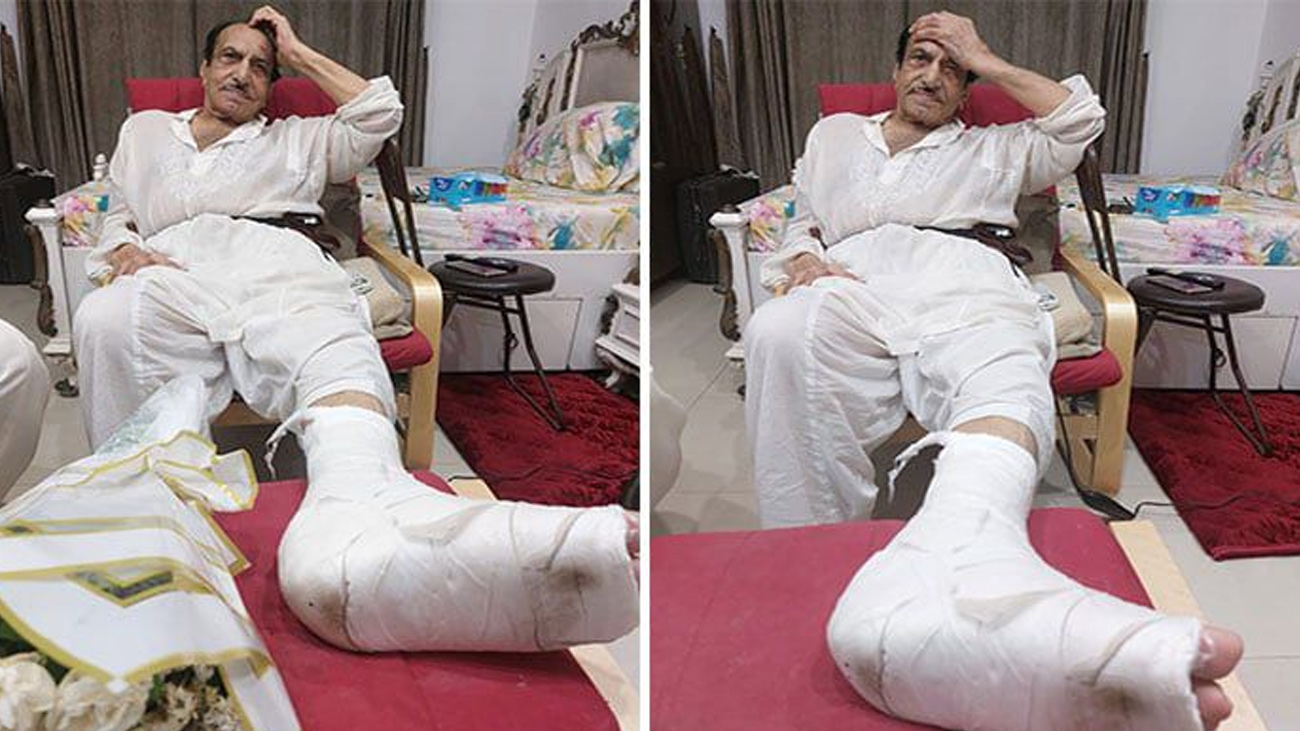 فلم انڈسٹری کے نامور اداکار مصطفیٰ قریشی کی ٹانگ کی ہڈی ٹوٹ گئی فلم انڈسٹری کے بین الاقوامی شہرت یافتہ ولن مصطفیٰ قریشی کی ٹانگ کی ہڈی ٹوٹ گئی۔