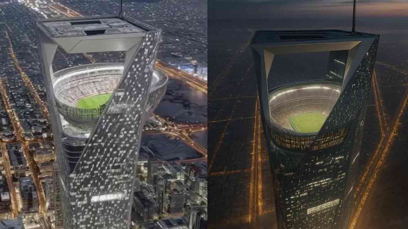 سعودی عرب کا اسکائی اسٹیڈیم تعمیر کرنے کا اعلان Sky Stadium