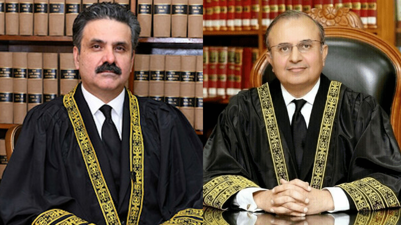 نئے عدالتی سال سے قبل جسٹس منصور کا چیف جسٹس کو ایک اور خط سپریم کورٹ کے سینئر ترین جج جسٹس منصور علی شاہ نے نئے عدالتی سال کے آغاز سے قبل چیف جسٹس کو ایک اور خط لکھ دیا جس میں انہوں نے چیف جسٹس کے سامنے چھ سوالات رکھے ہیں۔