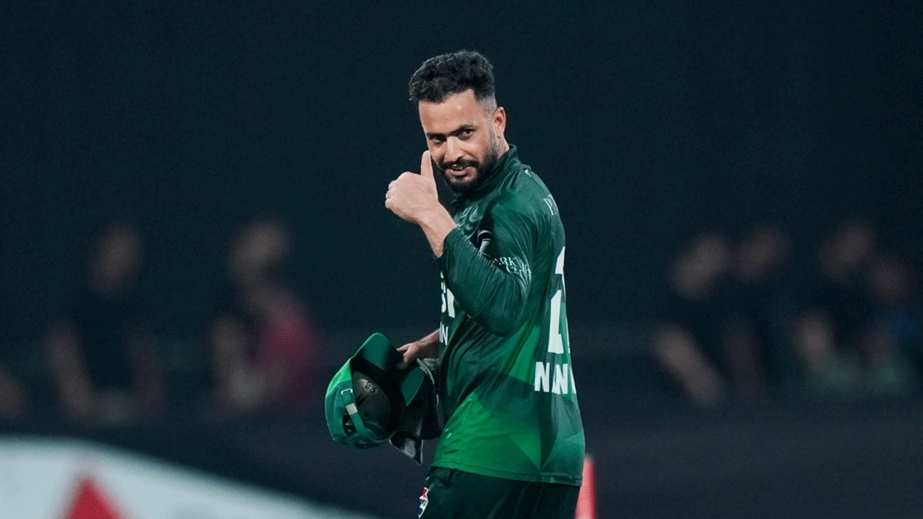 محمد نواز کا افغانستان کے خلاف ٹرائی سیریز فائنل میں بڑا ریکارڈ Mohammad Nawaz