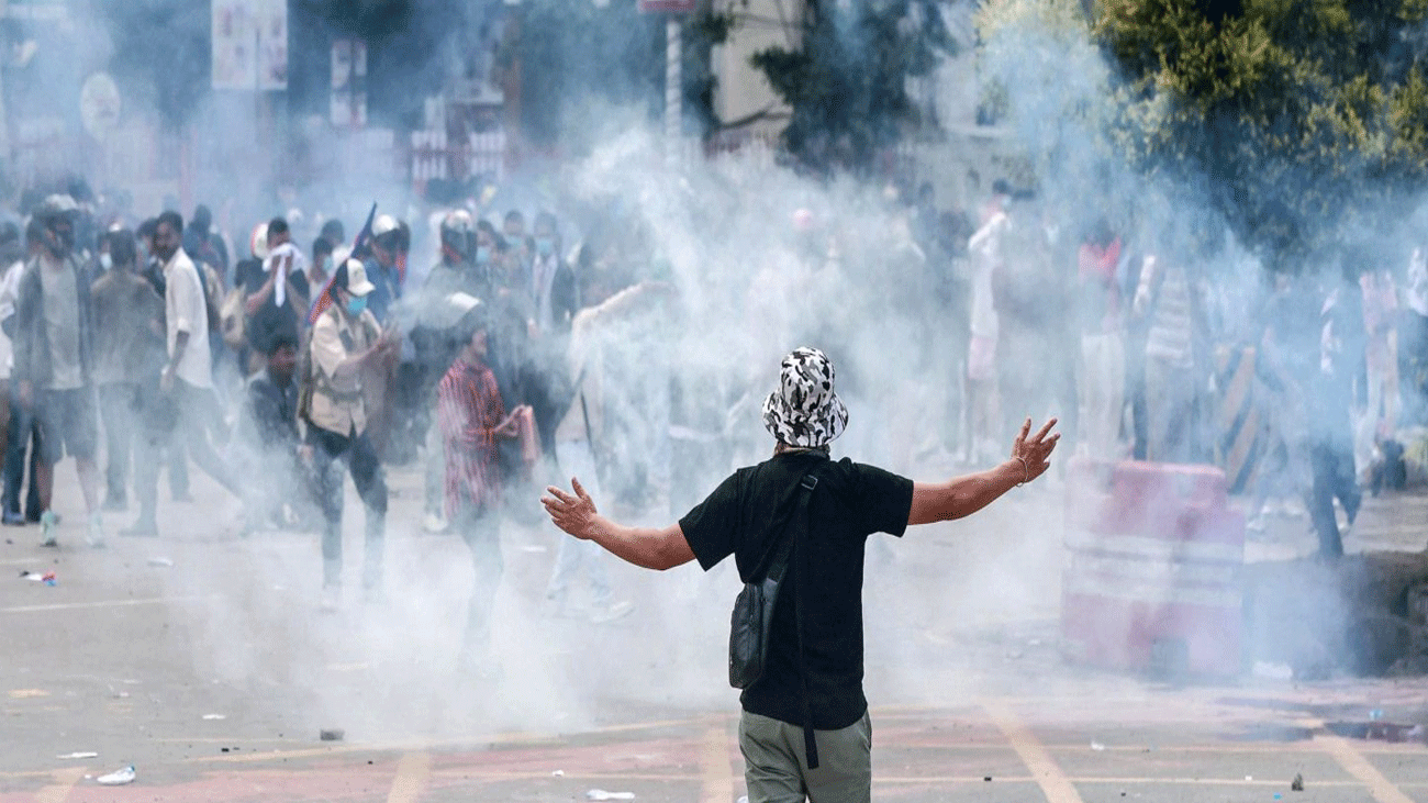 نیپال میں سوشل میڈیا پابندی پرجین زی کا احتجاج Nepal protests