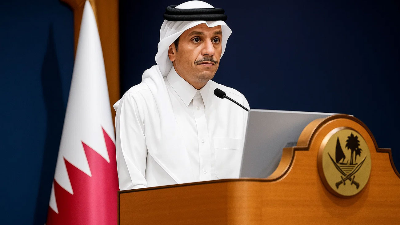 اسرائیلی جارحیت پر قطر کا بھرپور جواب دینے کا اعلان Qatar PM on Israel attack
