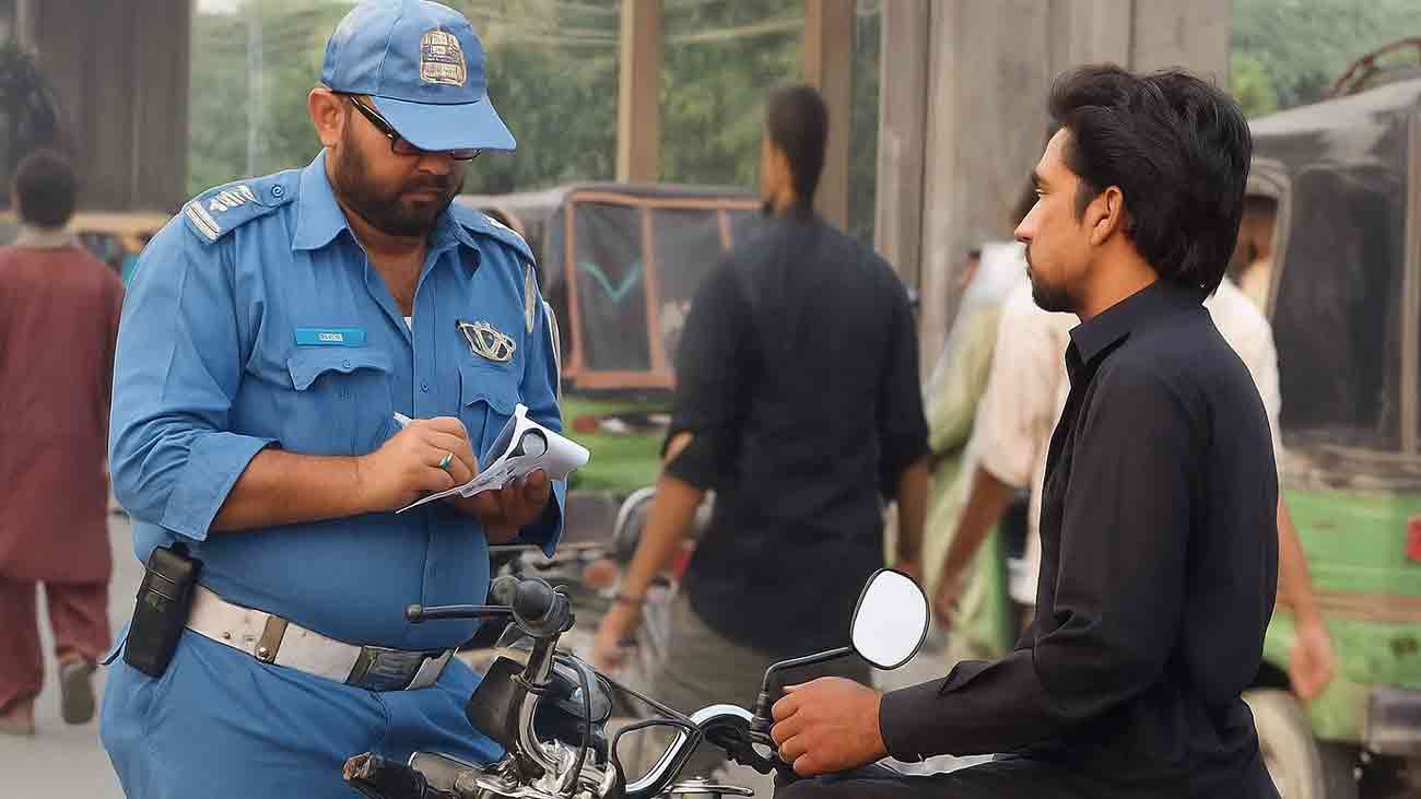 Islamabad traffic police crackdown