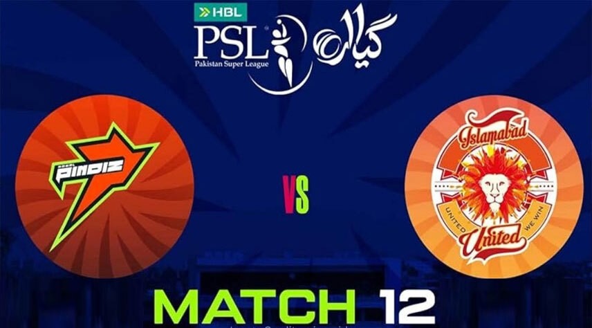 پی ایس ایل 11: پنڈیز نے اسلام آباد یونائیٹڈ کو 157 رنز کا ہدف دے دیا