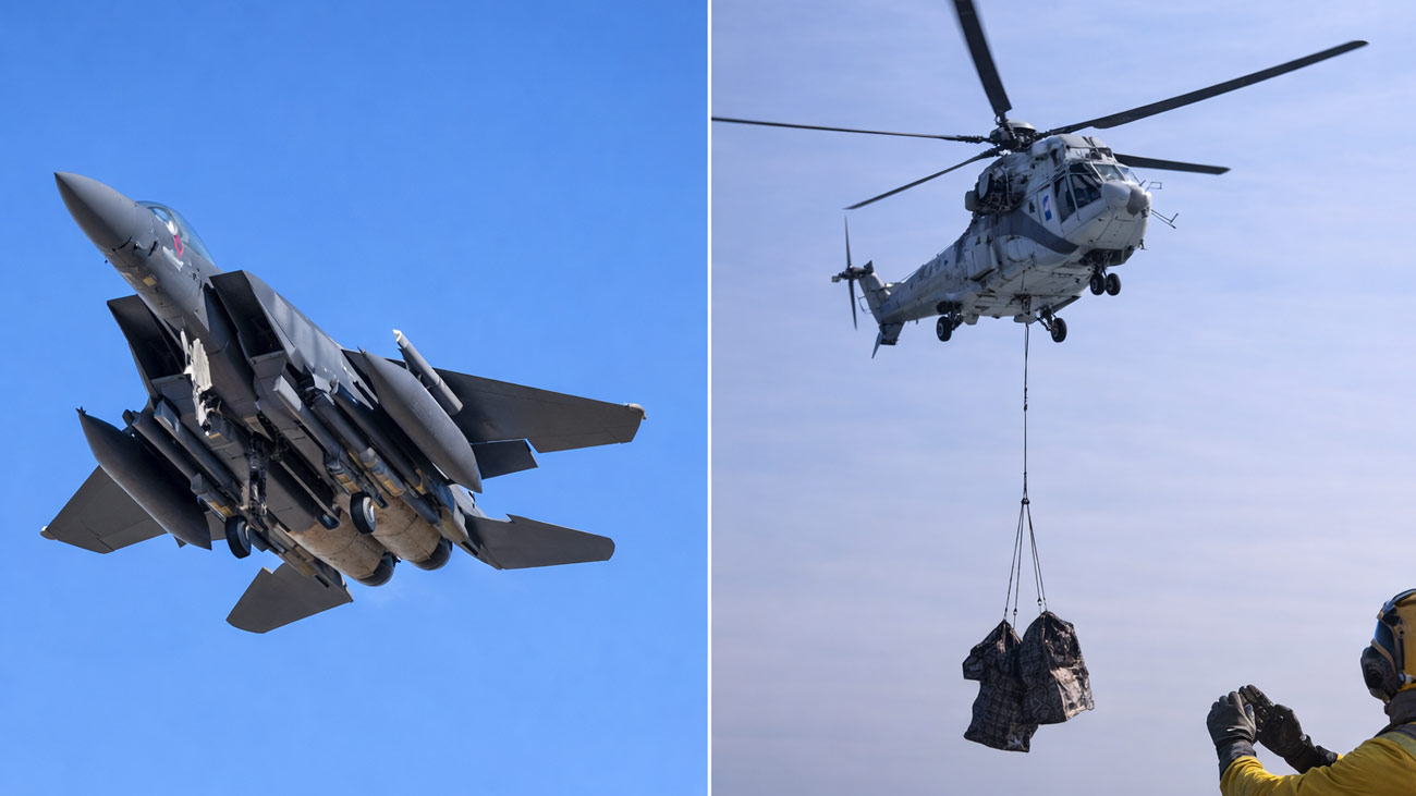 US pilot rescue mission