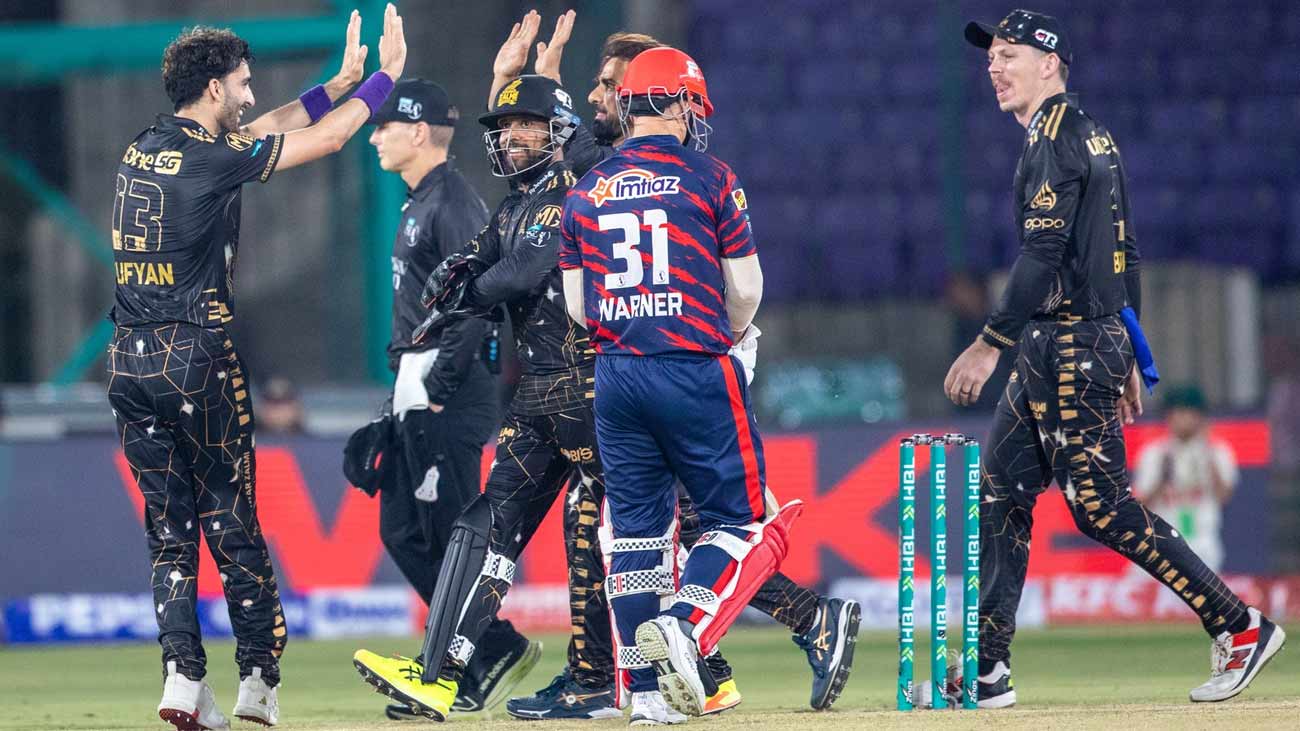 زلمی نے کراچی کنگز کو یکطرفہ مقابلے کے بعد 159 رنز سے ہرا دیا