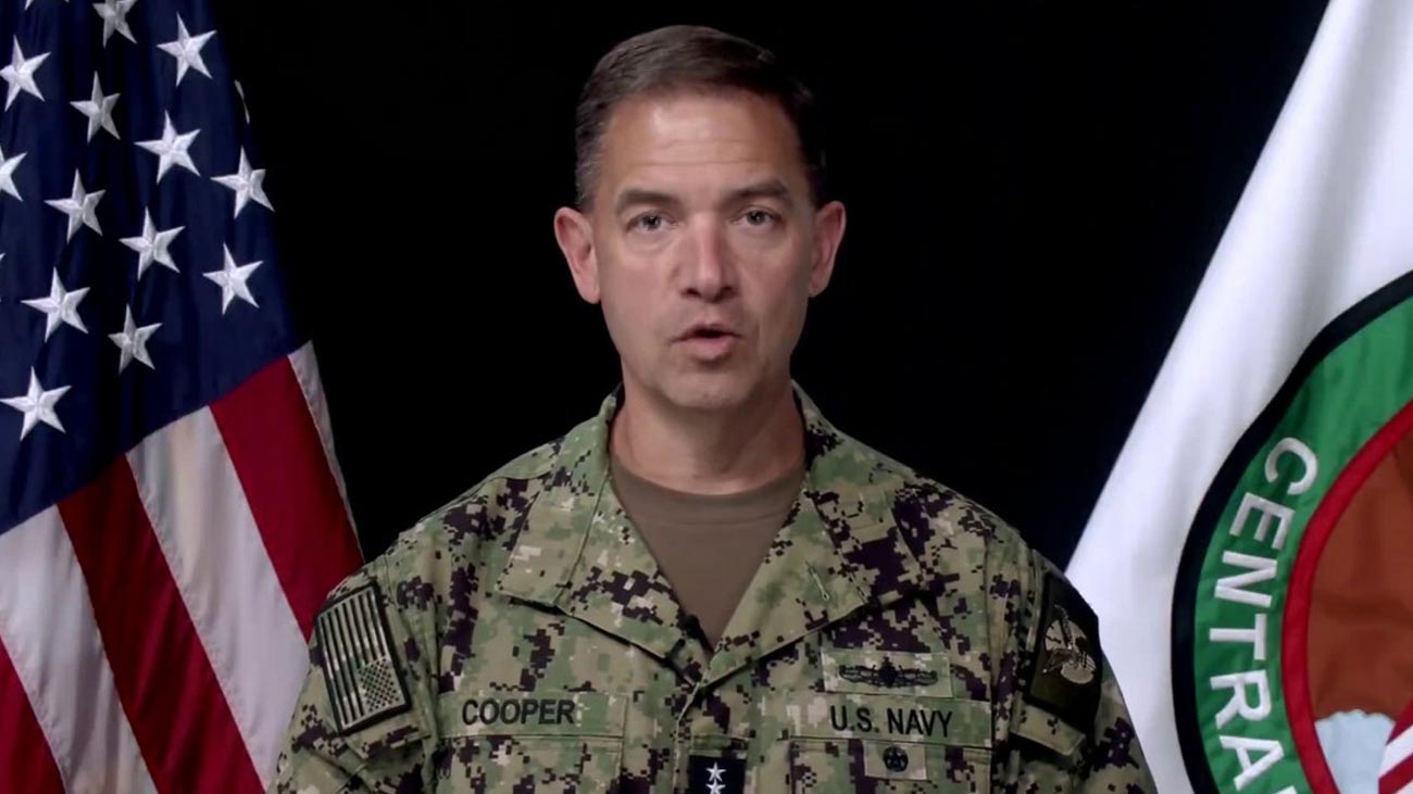 امریکی سینٹرل کمانڈ بریڈ کوپر نے دعویٰ کیا ہے کہ آبنائے ہرمز میں بارودی سرنگیں ہٹانے کا آغاز کر دیا گیا ہے۔