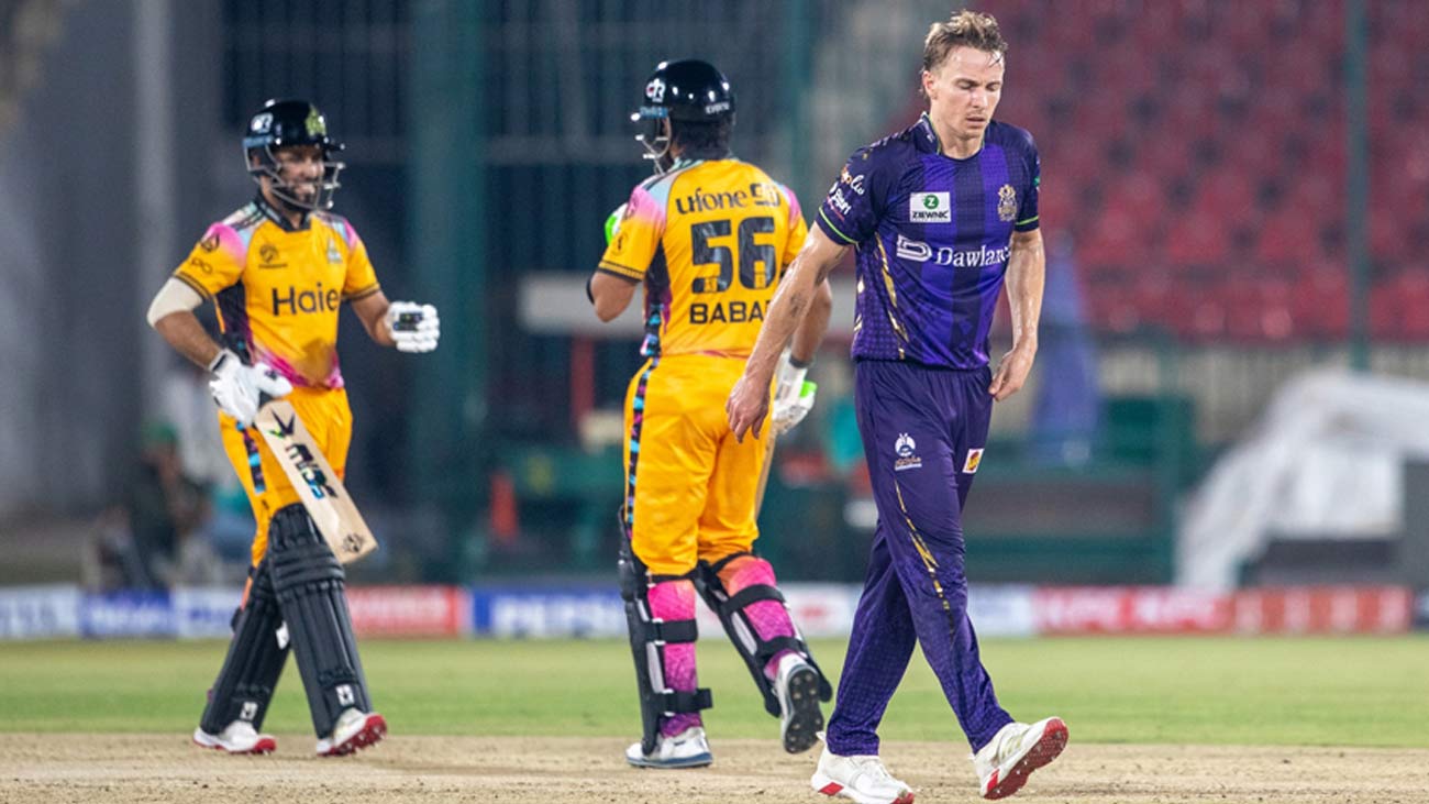 پی ایس ایل: پشاور زلمی نے کوئٹہ کو شکست دے دی