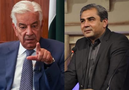 خواجہ آصف کا ٘محسن نقوی کے کردار کے متعلق بیان