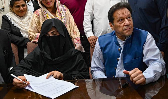 عمران خان اور بشری بی بی کی اڈیالہ جیل میں ملاقات