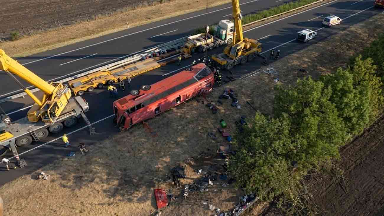 Hungary bus accident