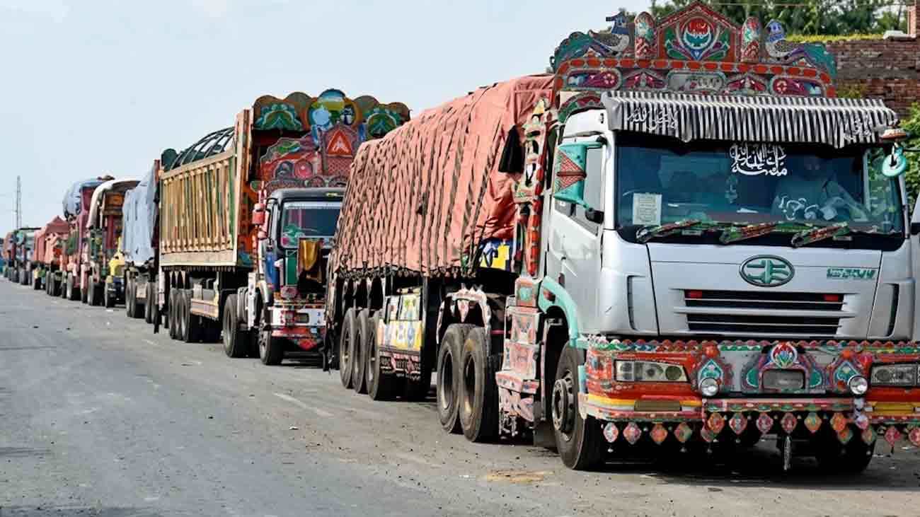 گڈز ٹرانسپورٹرز کا کرایوں میں 10 فیصد کمی کا اعلان