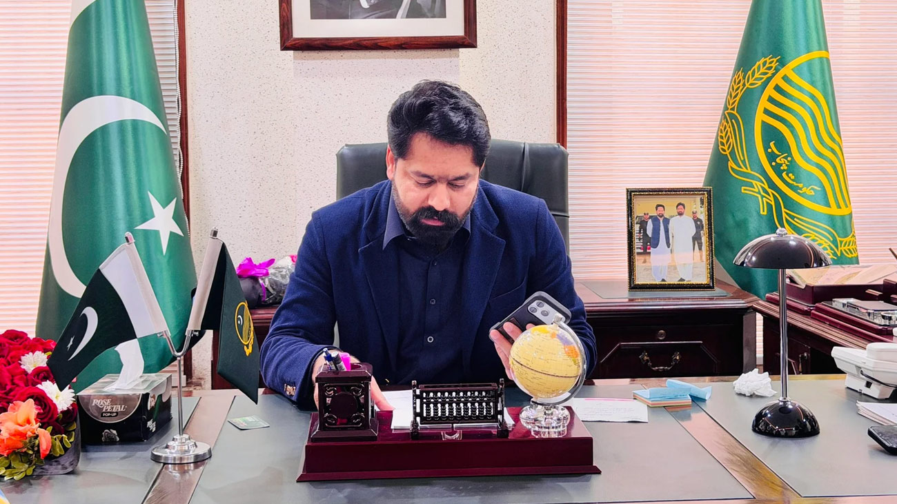 مسلم لیگ (ن) کے رکن پنجاب اسمبلی و پارلیمانی سیکرٹری محمد ثاقب خان چدھڑ