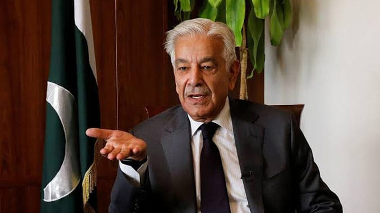 وفاقی وزیر دفاع خواجہ آصف