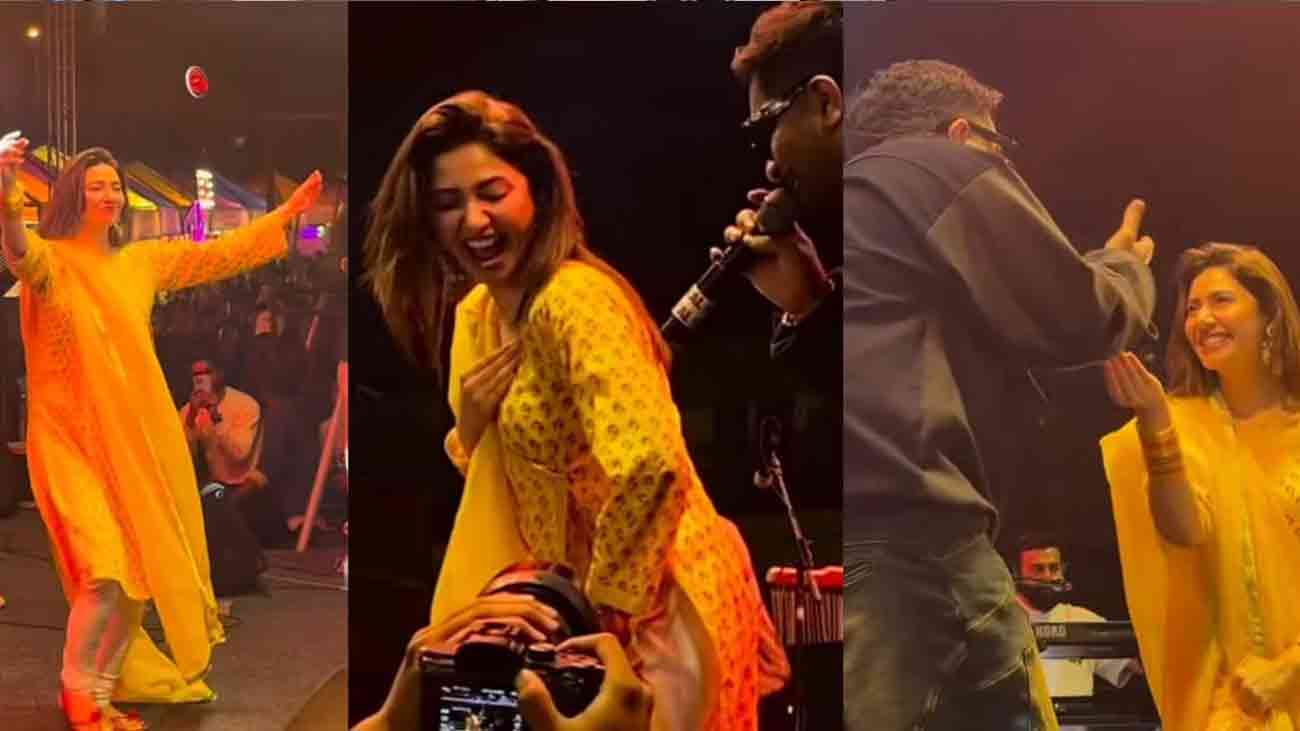 عاصم اظہر کے کانسرٹ میں ماہرہ خان کا رقص، ویڈیو وائرل