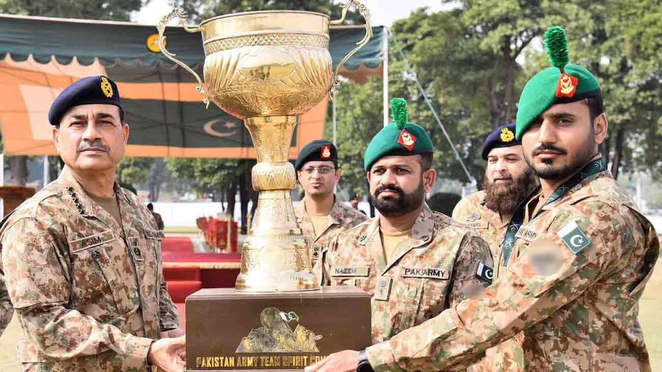 کھاریاں: 9 ویں انٹرنیشنل پاکستان آرمی ٹیم اسپرٹ مقابلے اختتام پذیر