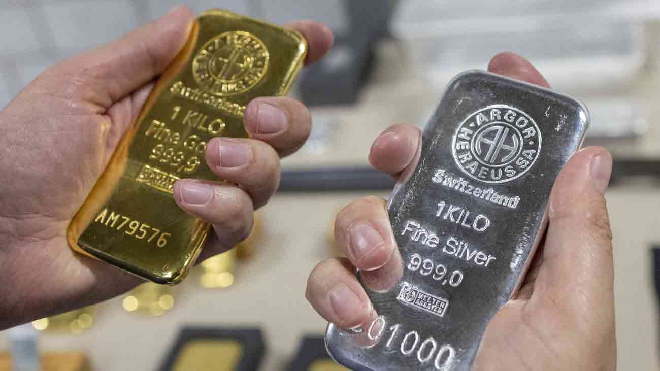 بین الاقوامی منڈی میں سونا اور چاندی کی قیمتوں میں کمی