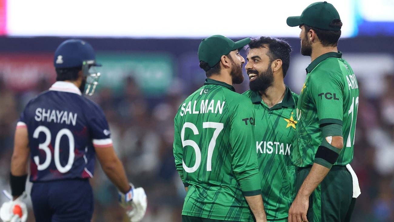 ٹی 20 ورلڈ کپ: پاکستان نے امریکا کو شکست دیدی
