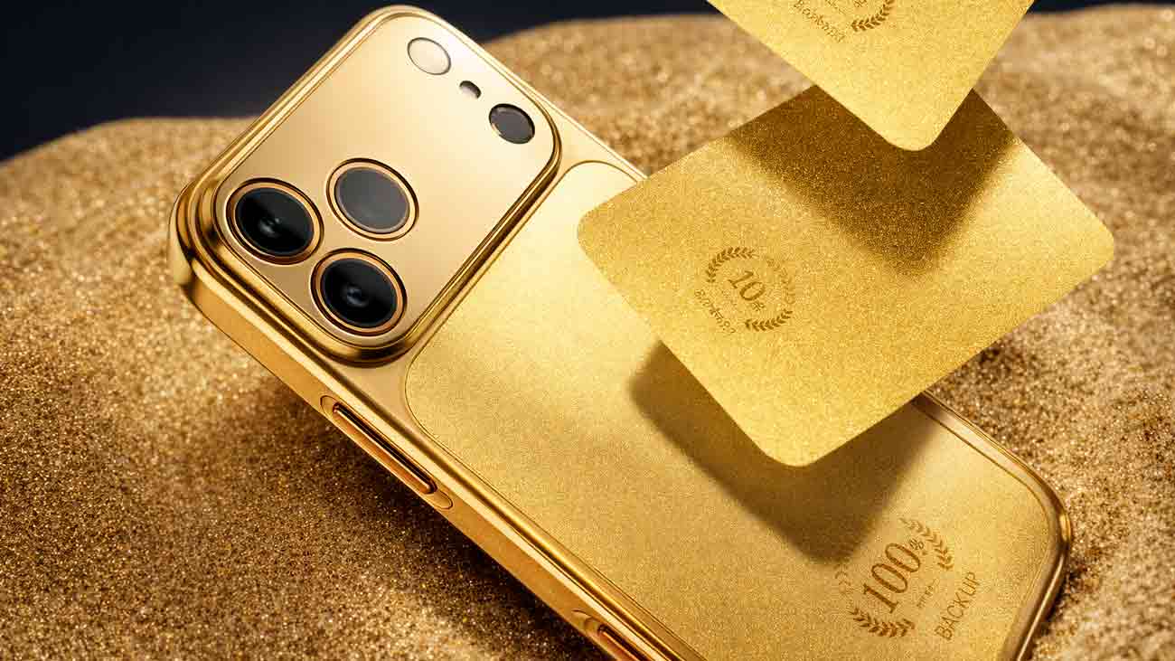 سونے کا کور خریدیں، آئی فون 17 میکس مفت پائیں