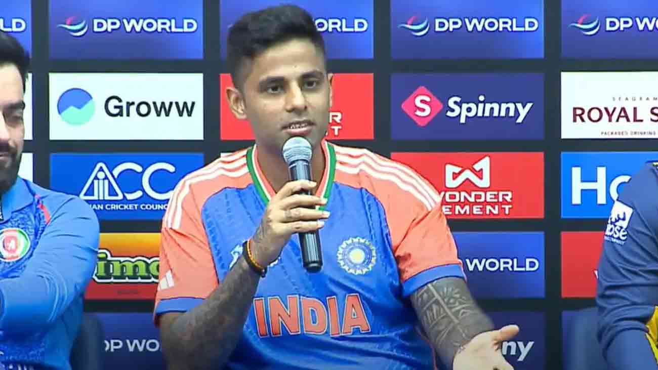 ہینڈ شیک کیلئے 24 گھنٹے انتظار کریں، سوریا کمار یادیو