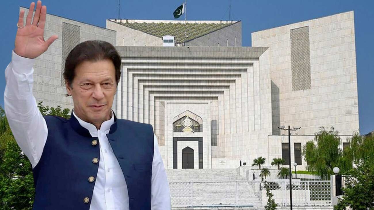 عمران خان کی تین درخواستوں پر سپریم کورٹ کا تحریری حکمنامہ جاری