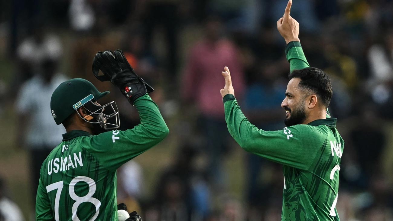 ٹی 20 ورلڈ کپ: پاکستان نے نمیبیا کو ہرا کر سپر ایٹ کیلئے کوالیفائی کرلیا
