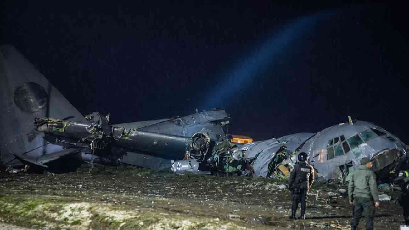 Bolivia military plane crash