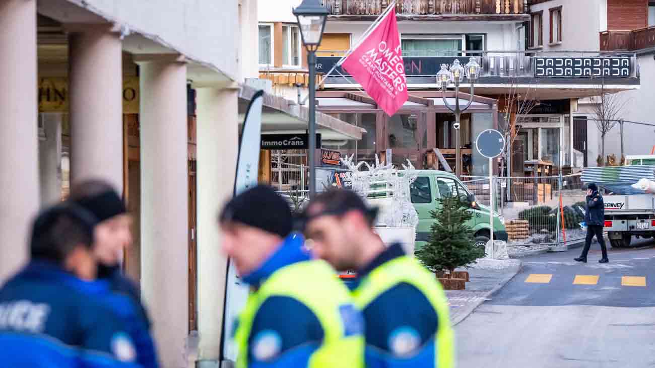 سوئٹزرلینڈ سیاحتی مقام کرانس مونٹانا