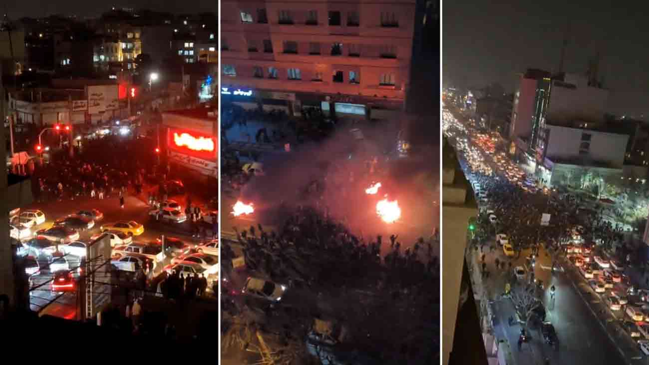 ایران میں مظاہرین بپھر گئے، متعدد افراد جانبحق