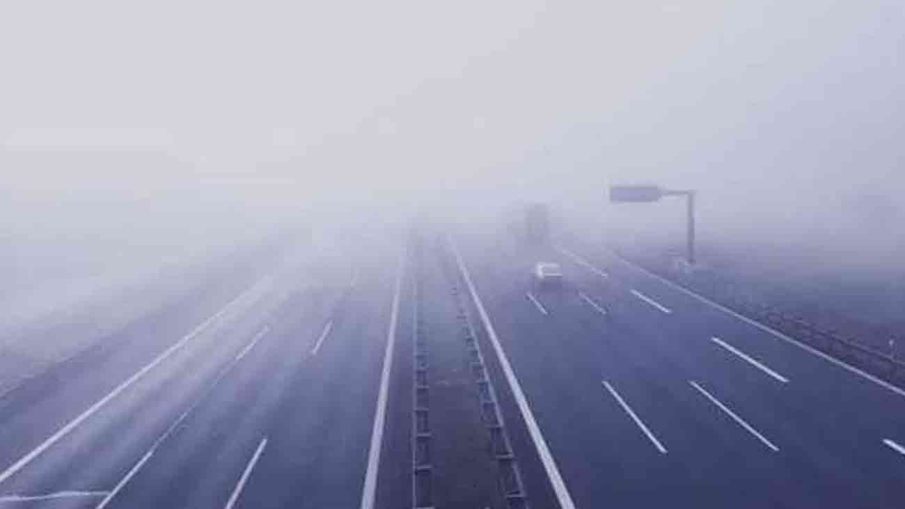 Dense fog in Punjab