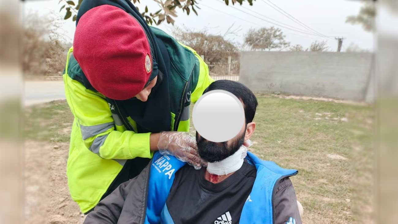 لاہور: ایک اور شہری گلے پر ڈور پھرنے سے زخمی