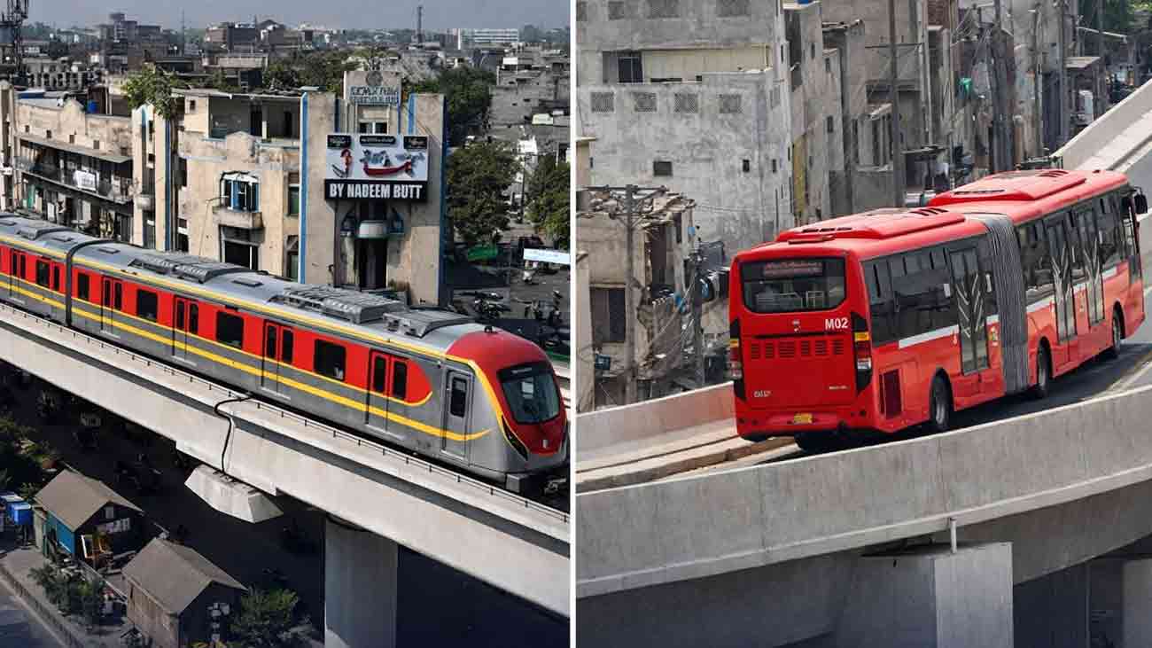 میٹرو بس اور اورنج لائن پر مفت سفر کا اعلان