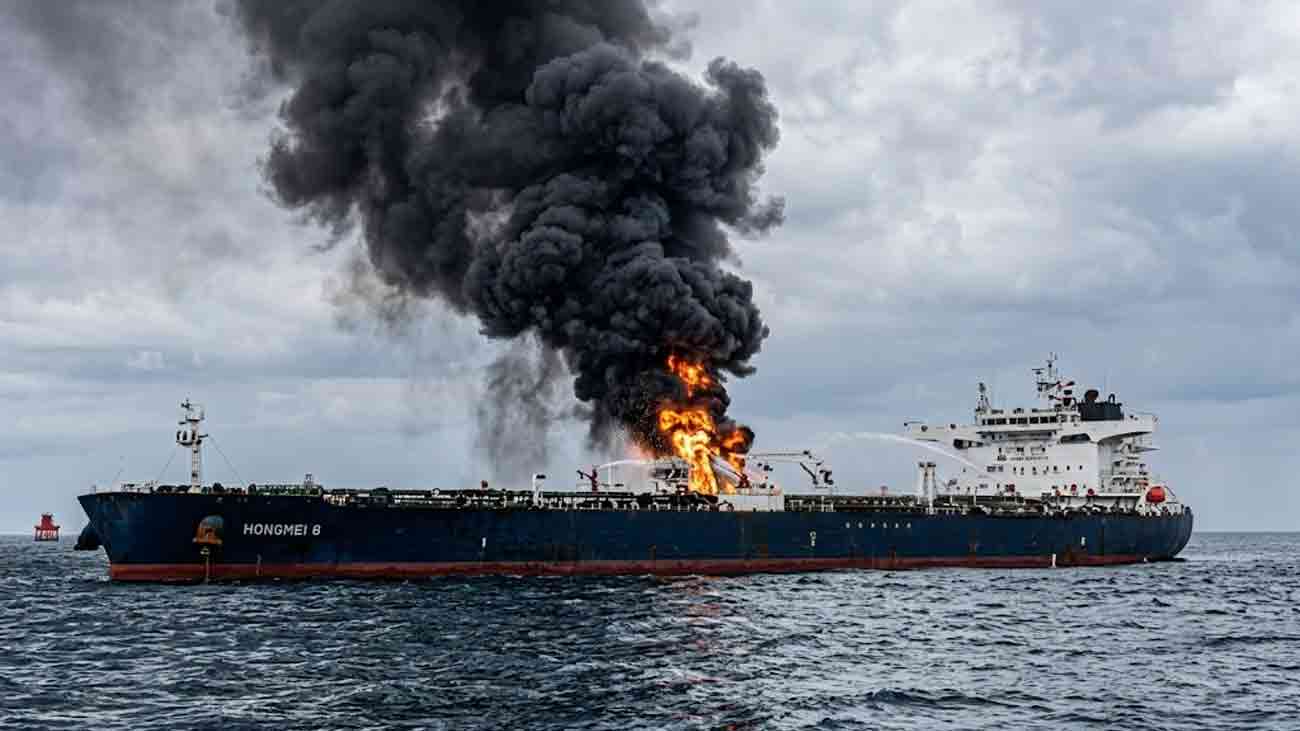 Red Sea Oil Tanker Attack