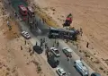 بسیں آپس میں ٹکرا گئیں، 35 افراد جاں بحق، درجنوں زخمی