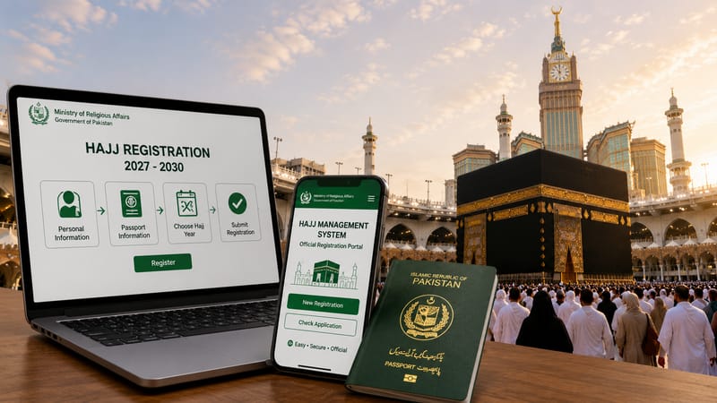 حج 2027 چار سالہ نئی پالیسی کا اعلان