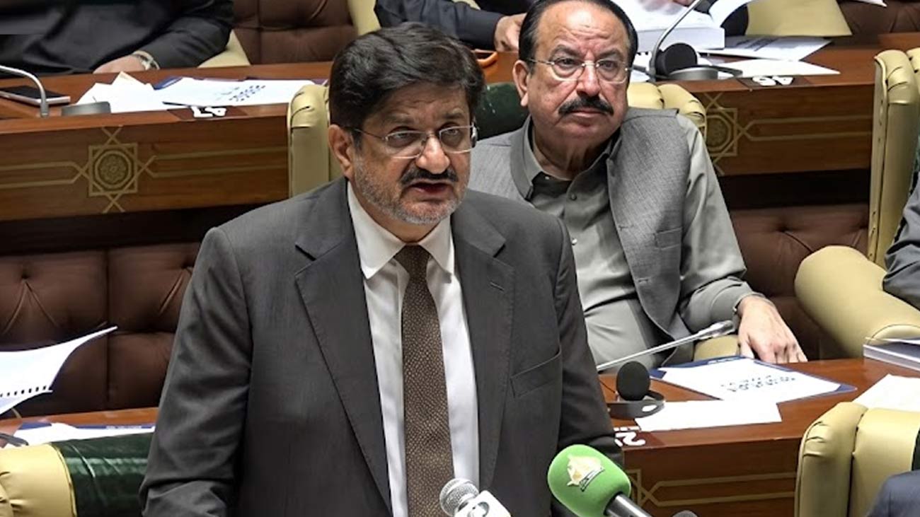 وزیراعلیٰ سندھ مراد علی شاہ نے مالی سال 27-2026ء کا بجٹ ایوان میں پیش کر دیا۔